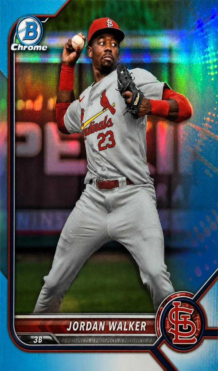 2022 Bowman Draft Baseball Sky Blue Jordan Walker #BDC-36 PSA 10