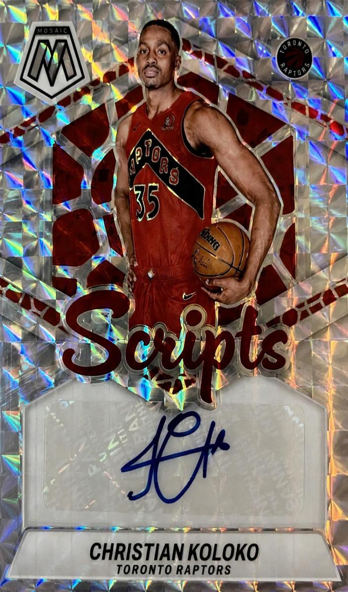 2023 Panini Mosaic Basketball Christian Koloko #MS-KOL CGC 10