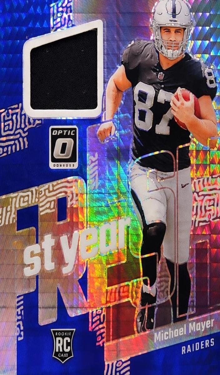 2023 Donruss Optic Football Blue Hyper Michael Mayer #FYF-MMA