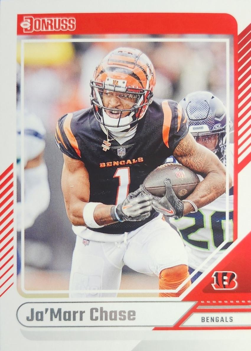 2024 Panini Donruss Football Ja'Marr Chase #95 SGC 10
