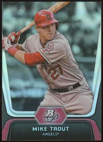 2012 Bowman Platinum Baseball Mike Trout #16
