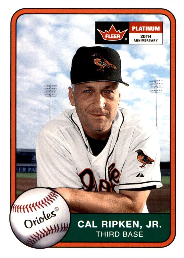 2001 Fleer Platinum Baseball Cal Ripken Jr. #34