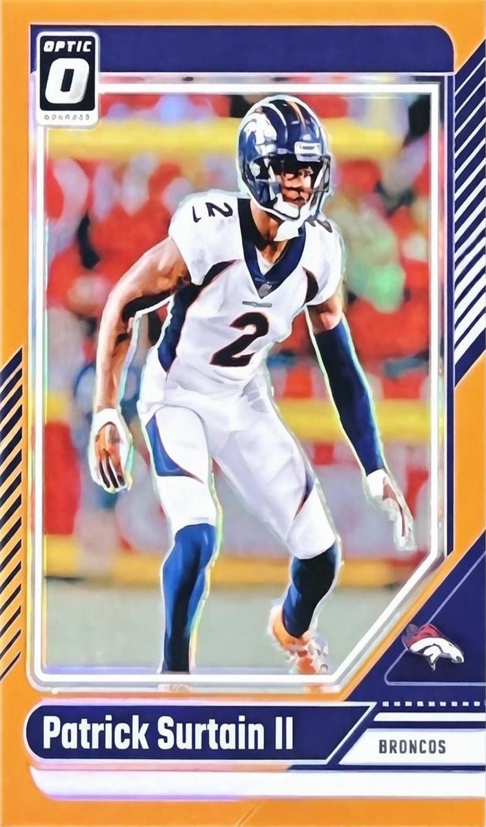 2024 Donruss Optic Football Orange Patrick Surtain II #62