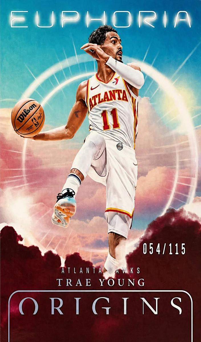 2024 Panini Origins Basketball Maroon Trae Young #13