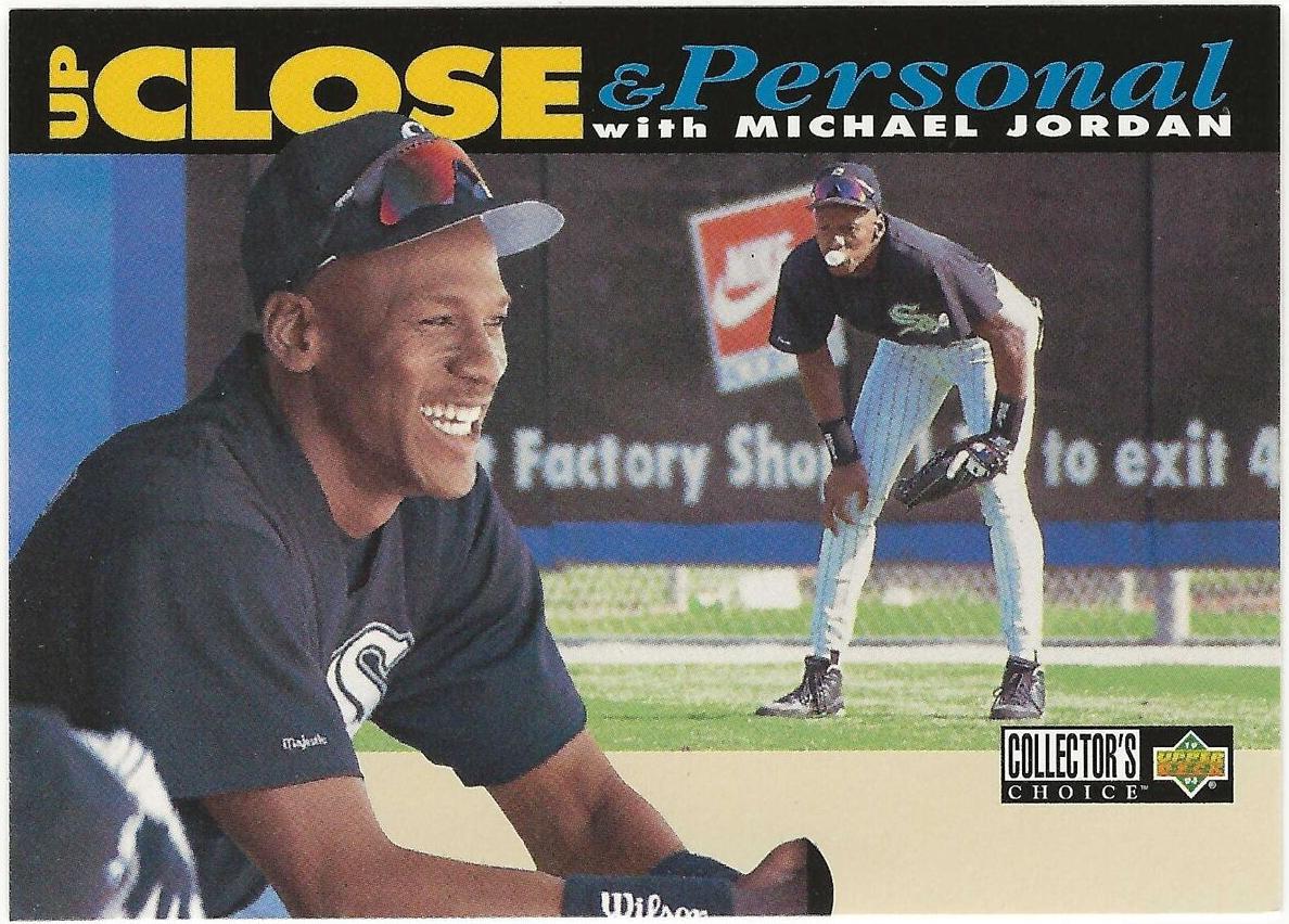 1994 Upper Deck Collector's Choice Baseball Michael Jordan #635
