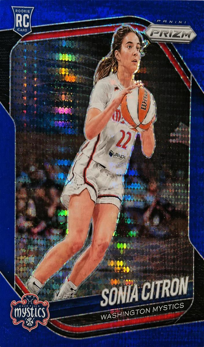 2025 Panini Prizm WNBA Basketball Blue Pulsar Sonia Citron #122 PSA 10