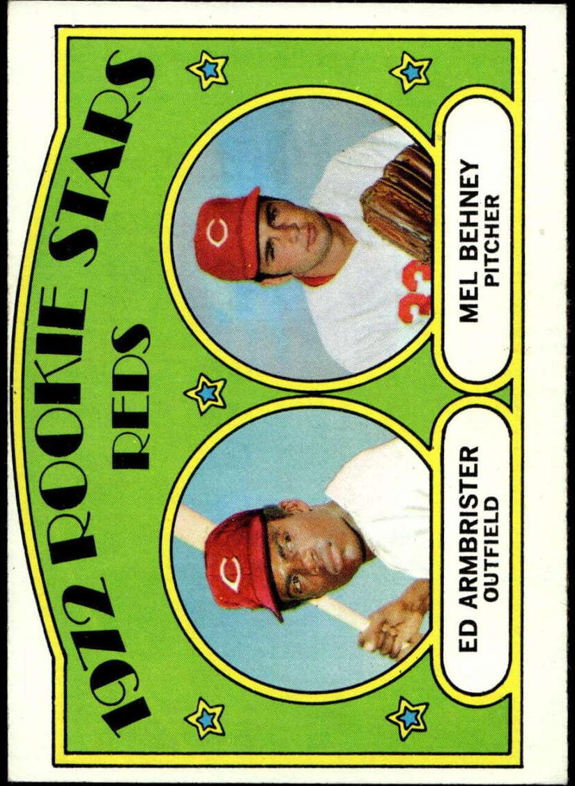 1972 Topps Baseball Reds Rookies #524