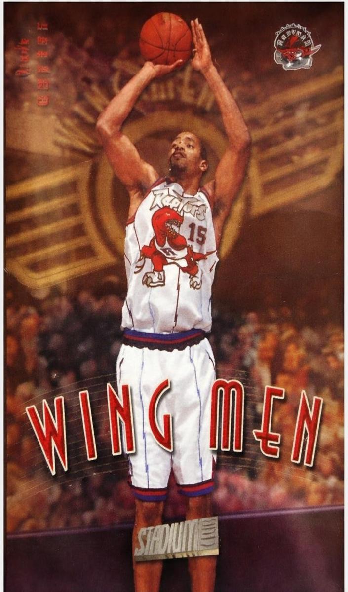 1998 Topps Stadium Club Basketball Vince Carter #W18 PSA 9