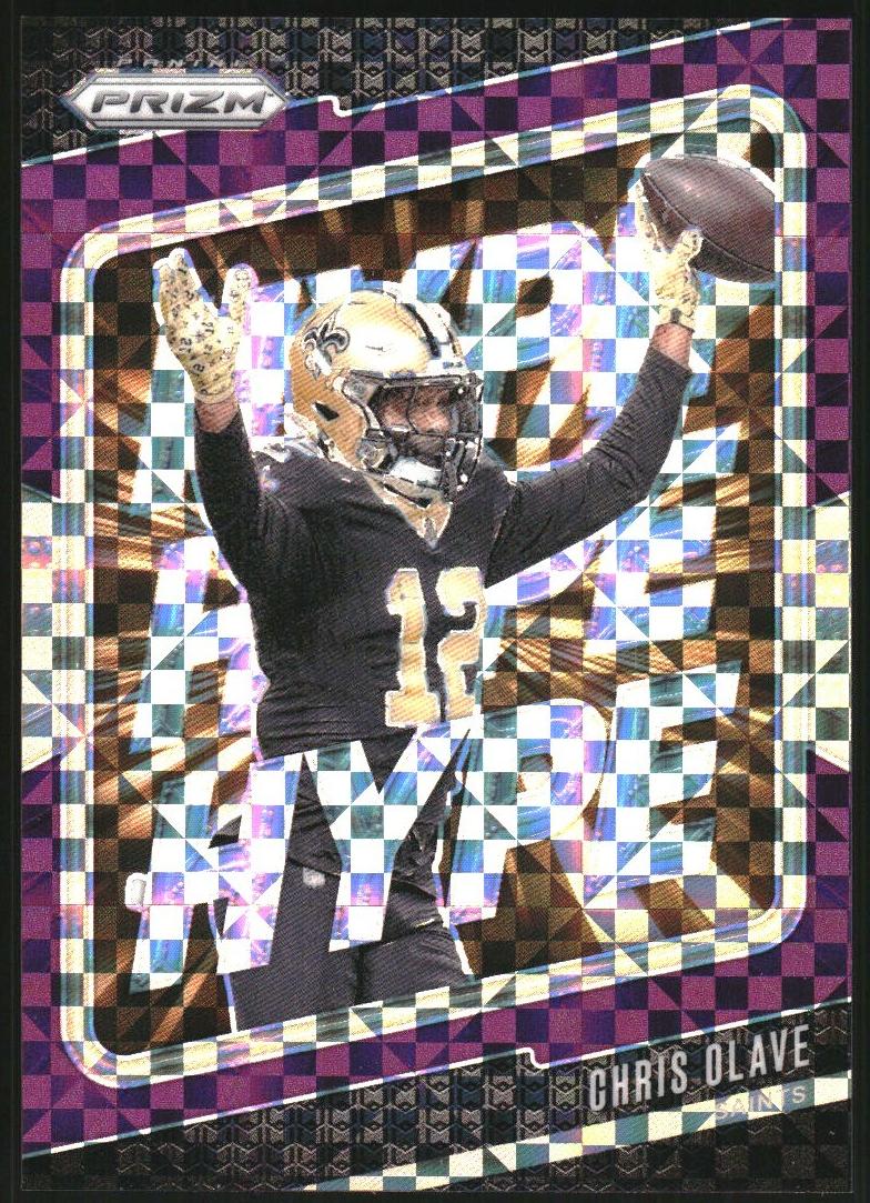 2024 Panini Prizm Football Purple Power Chris Olave #4