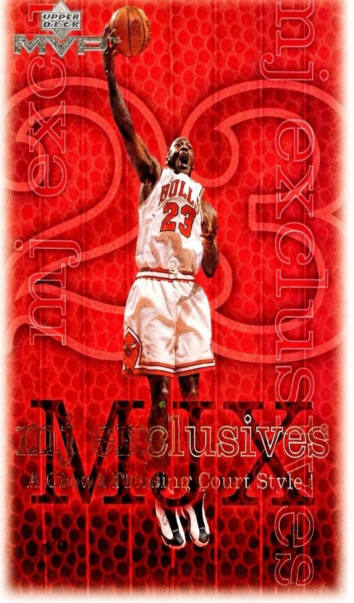 1999 Upper Deck MVP Basketball Silver Script Michael Jordan #183 PSA 9