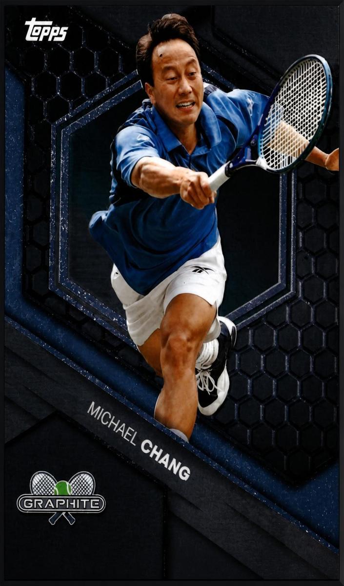 2026 Topps Graphite Tennis Refractor Michael Chang #39