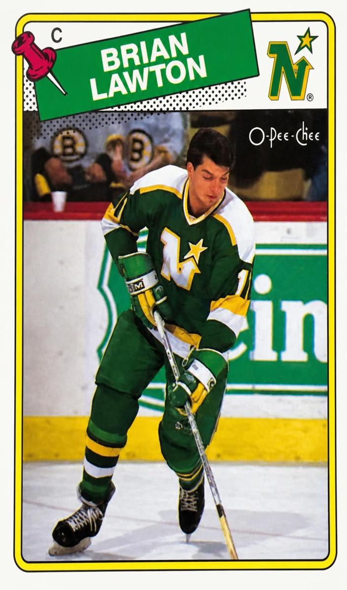 1988 O-Pee-Chee Hockey Brian Lawton #20 PSA 10