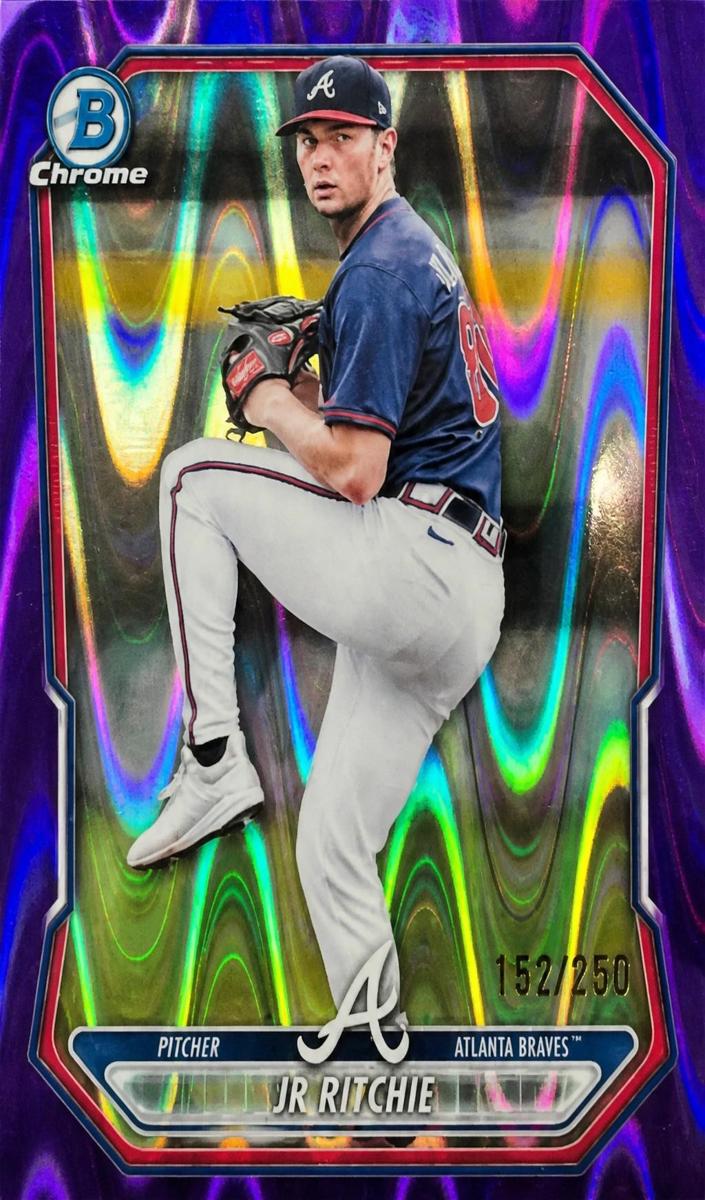 2026 Bowman Baseball Purple RayWave Refractor JR Ritchie #BCP-123