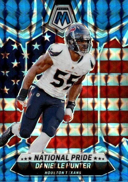 2024 Panini Mosaic Football Reactive Blue Danielle Hunter #270