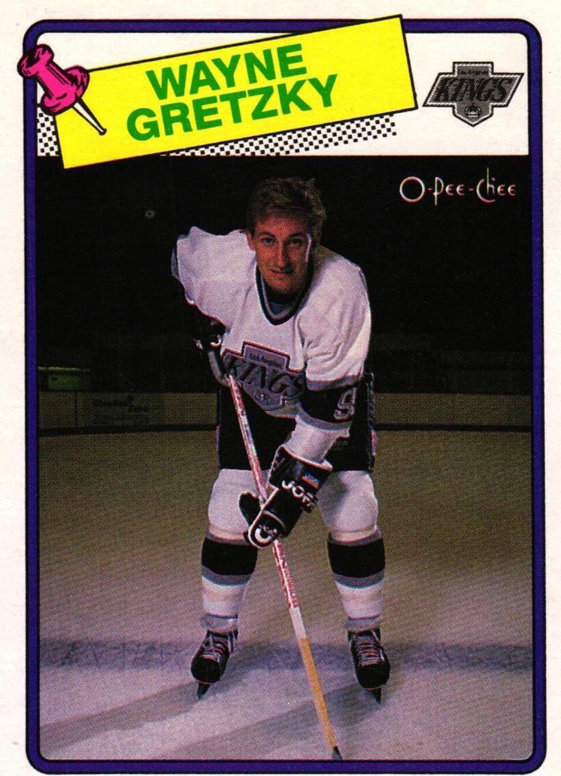 1988 O-Pee-Chee Hockey Wayne Gretzky #120