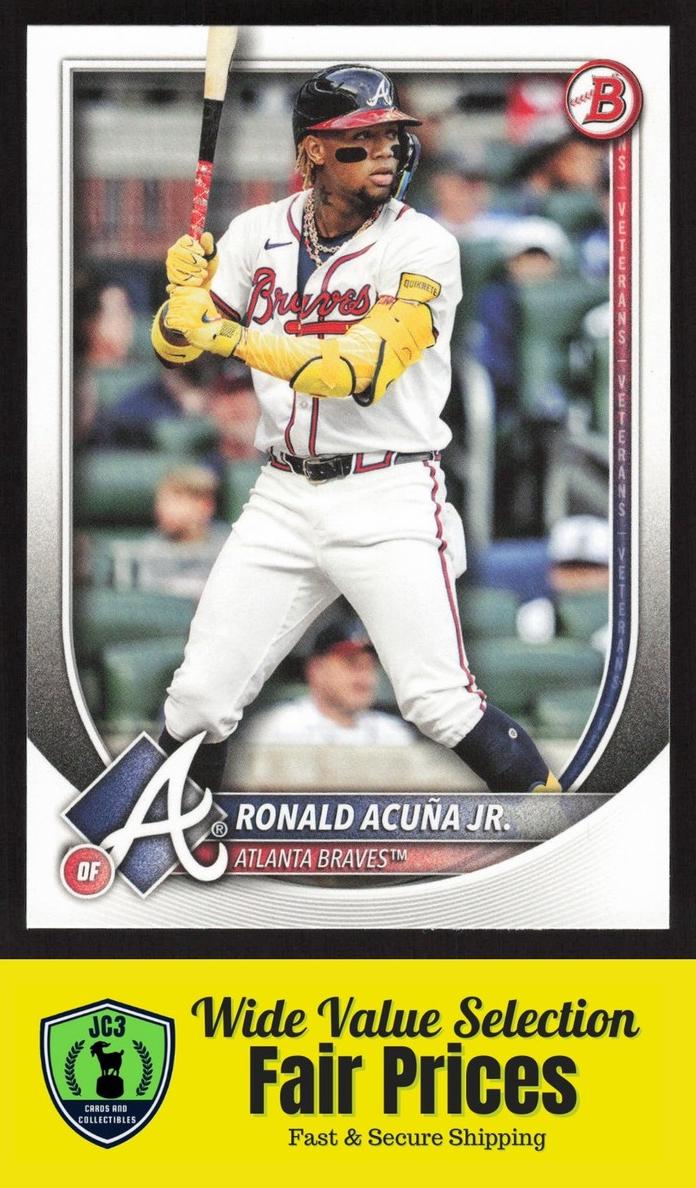 2025 Bowman Baseball Ronald Acuna Jr. #21 PSA 10