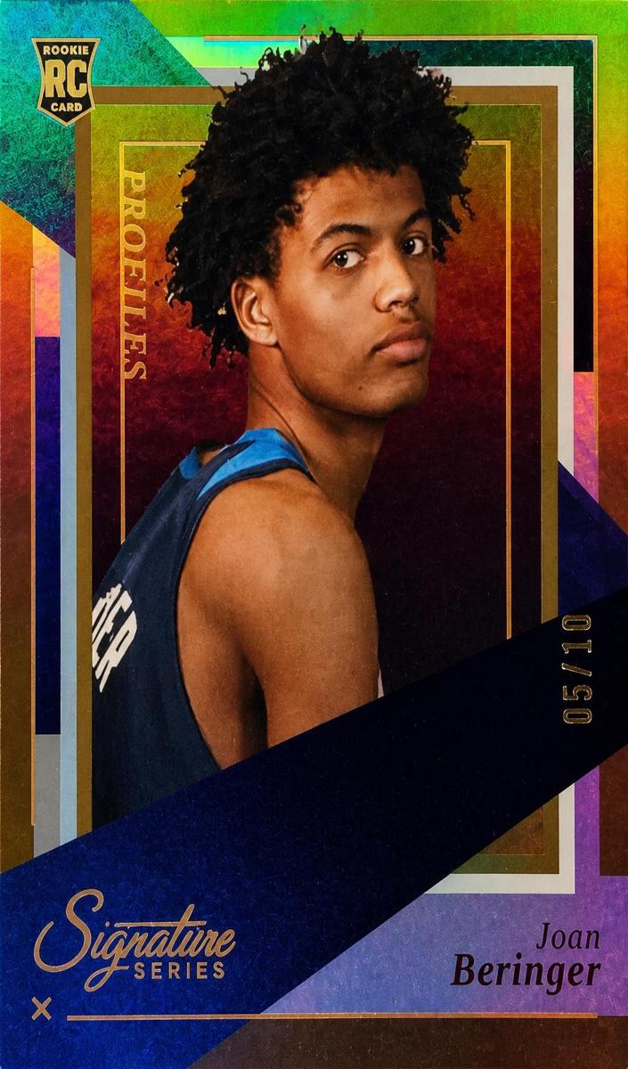 2025 Panini Signature Series Basketball Gold Joan Beringer #15