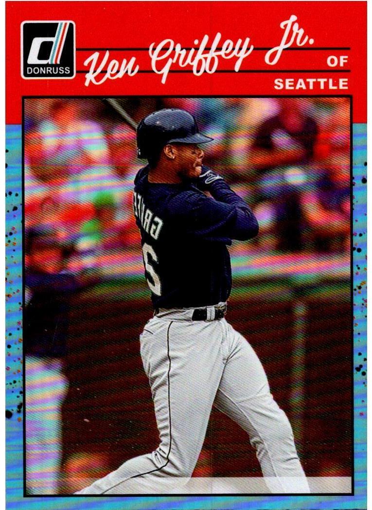 2023 Panini Donruss Baseball Holo Carolina Blue Ken Griffey Jr. #260