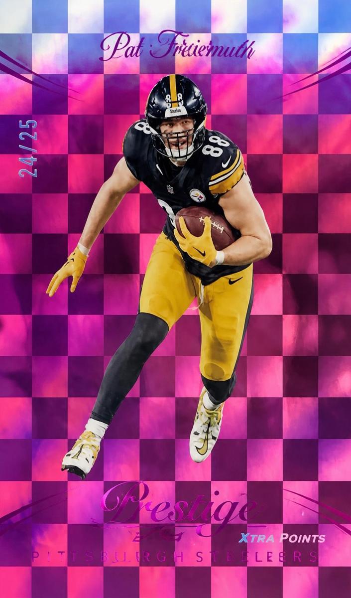 2024 Panini Prestige Football Pink Xtra Points Pat Freiermuth #252