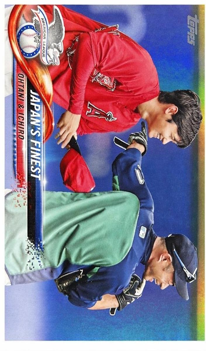 2018 Topps Update Baseball Rainbow Foil Shohei Ohtani #US153 PSA 9