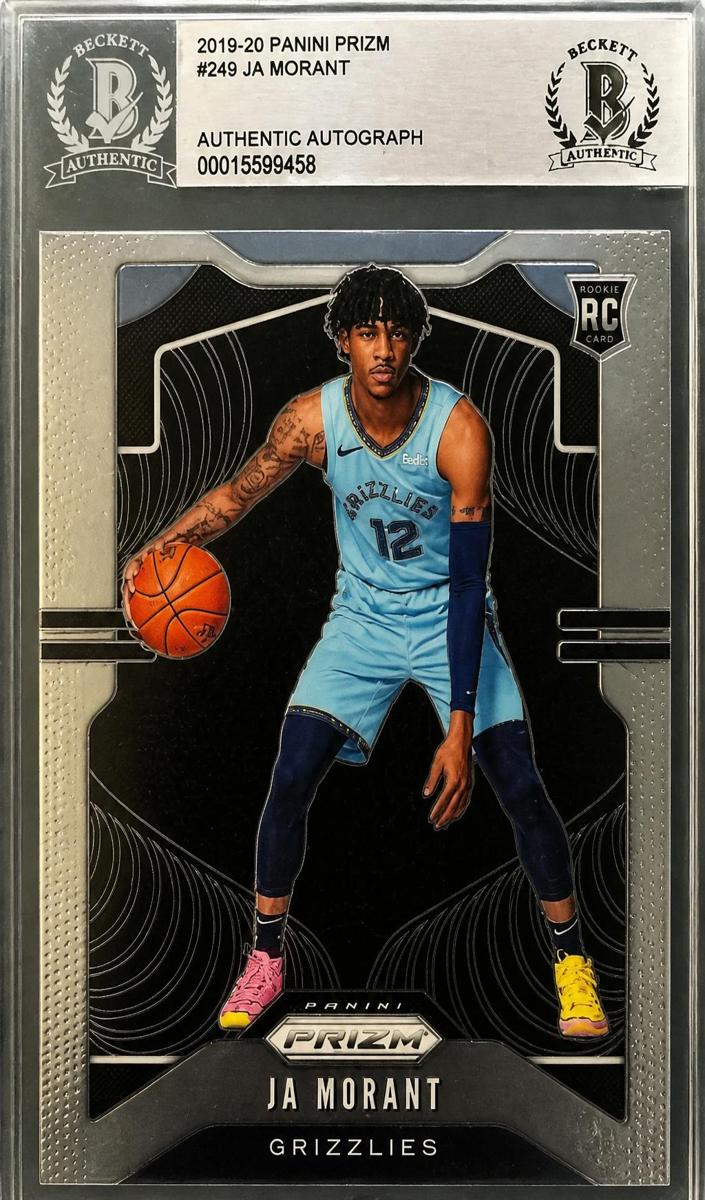 2019 Panini Prizm Basketball Signatures Ja Morant #249