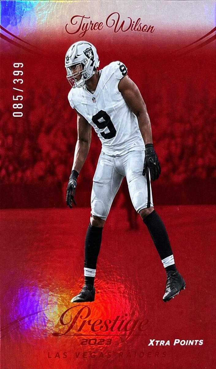 2024 Panini Prestige Football Red Premium Xtra Points Tyree Wilson #160