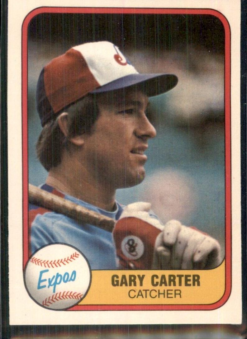 1981 Fleer Baseball Gary Carter #142