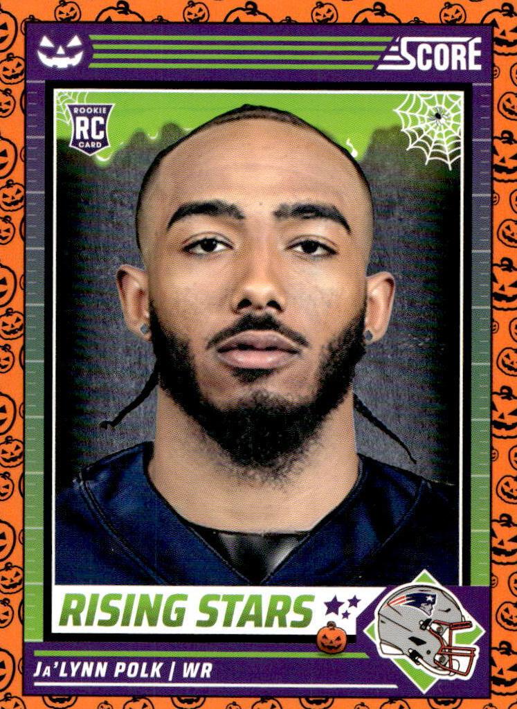2024 Panini Score-a-Treat Football Pumpkin Ja'Lynn Polk #22