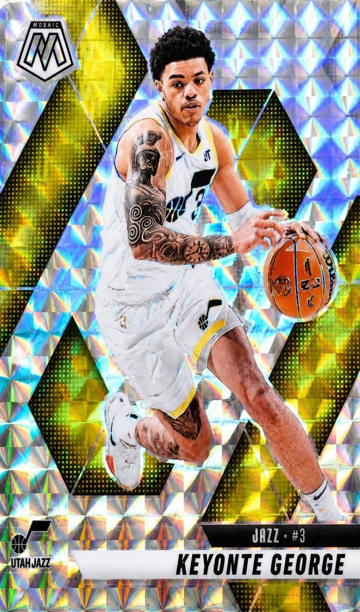 2024 Panini Mosaic Basketball Silver Keyonte George #116