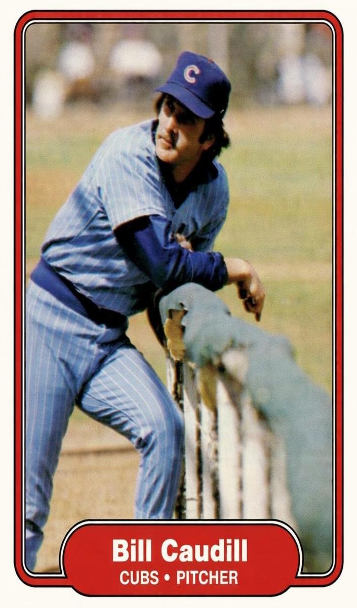 1982 Fleer Baseball Bill Caudill #590