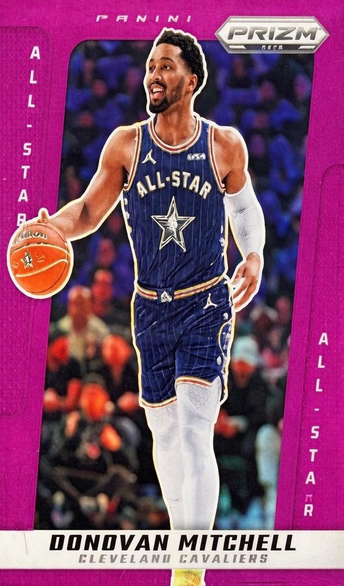 2024 Panini Prizm Deca Basketball Purple Donovan Mitchell #261