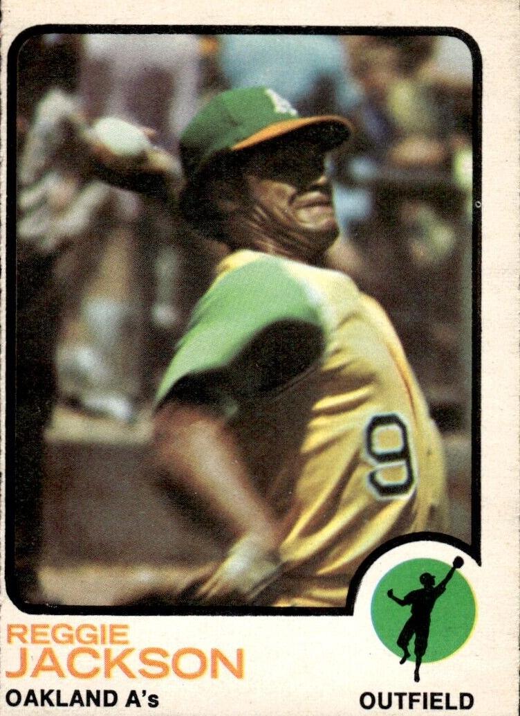 1973 O-Pee-Chee Baseball Reggie Jackson #255