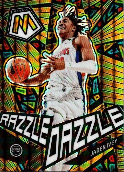 2022 Panini Mosaic Basketball Jaden Ivey #4 PSA 9