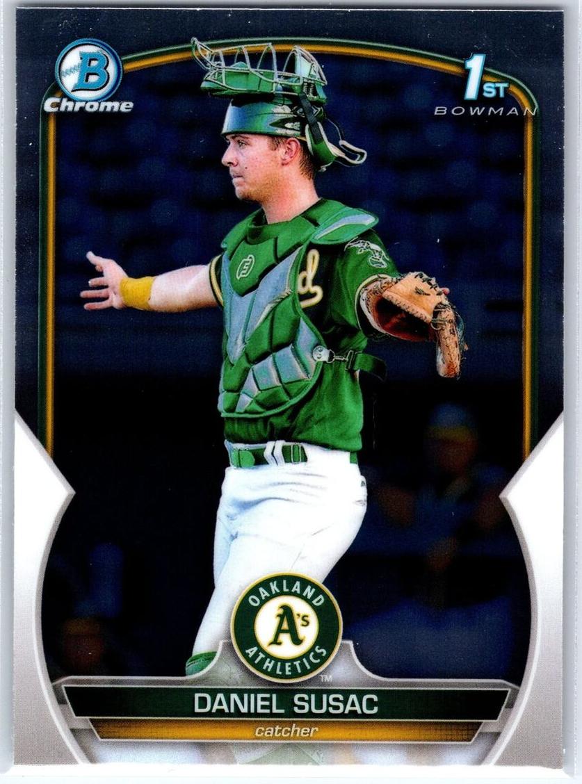 2023 Bowman Chrome Prospects Baseball Daniel Susac #BCP-5 SGC 10