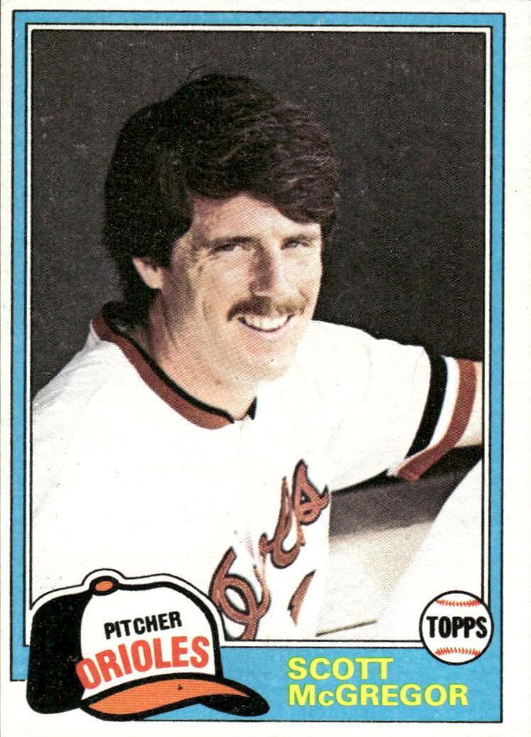 1981 Topps Baseball Scott McGregor #65