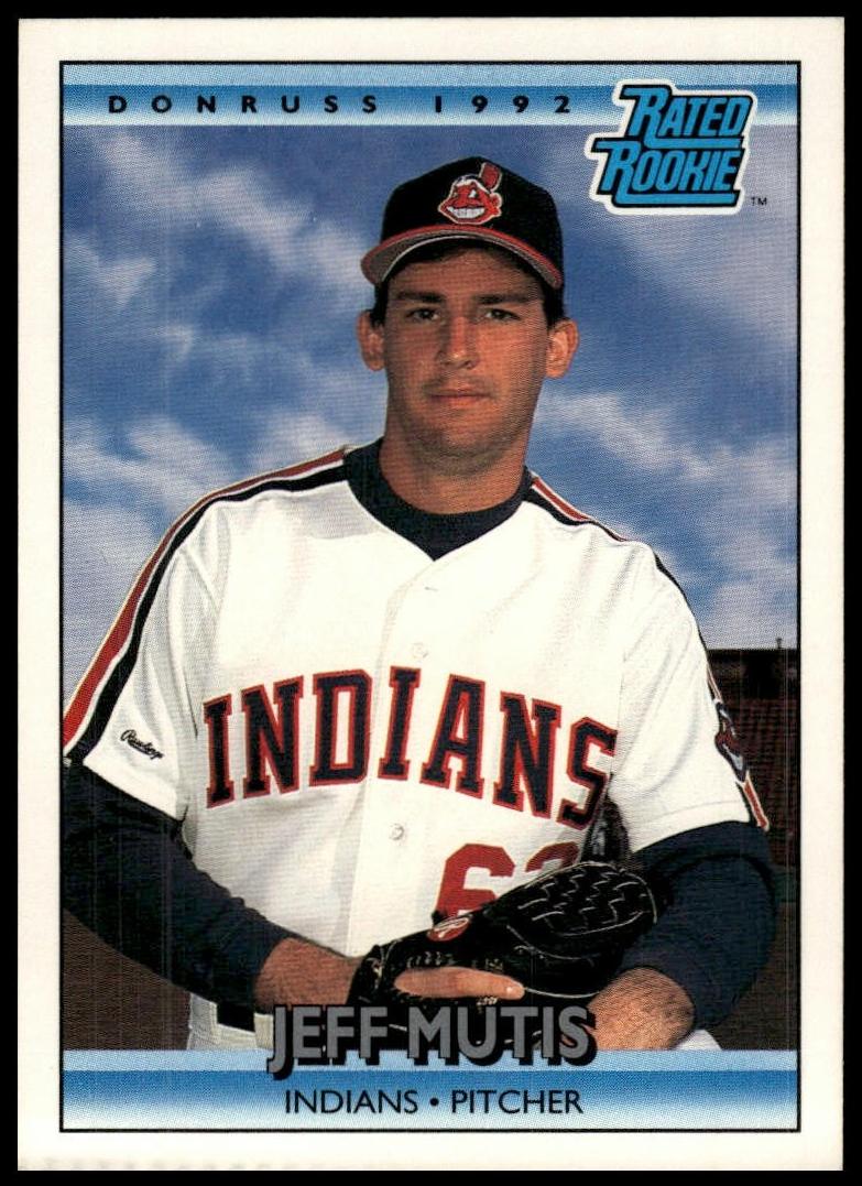 1992 Donruss Baseball Jeff Mutis #411