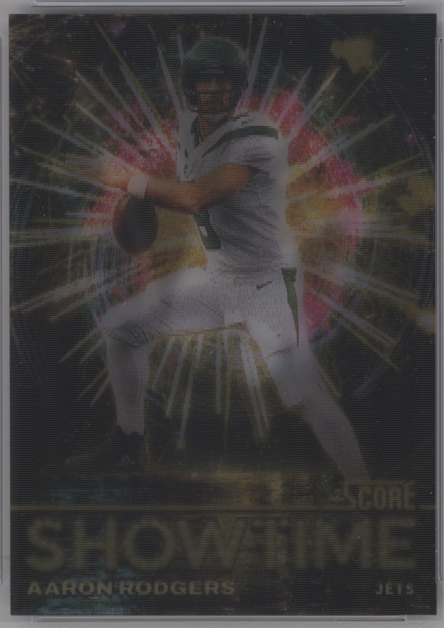 2024 Panini Score Football Aaron Rodgers #5 PSA 10