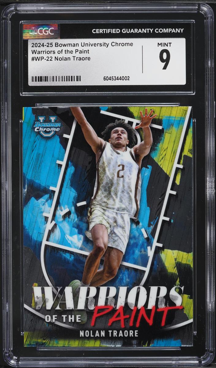2024 Bowman Chrome University Basketball Nolan Traore #WP-22