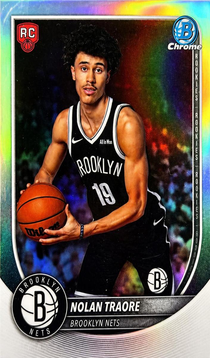 2025 Bowman Basketball Nolan Traore #BRR-19