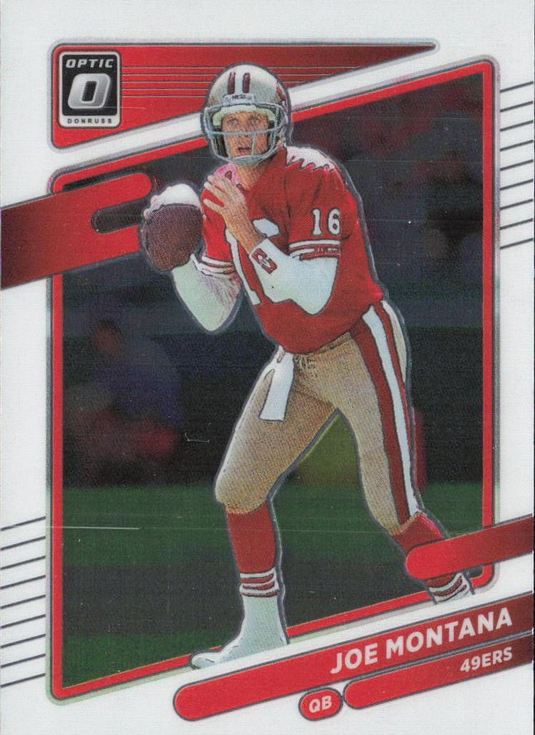 2021 Donruss Optic Football Joe Montana #194 PSA 10