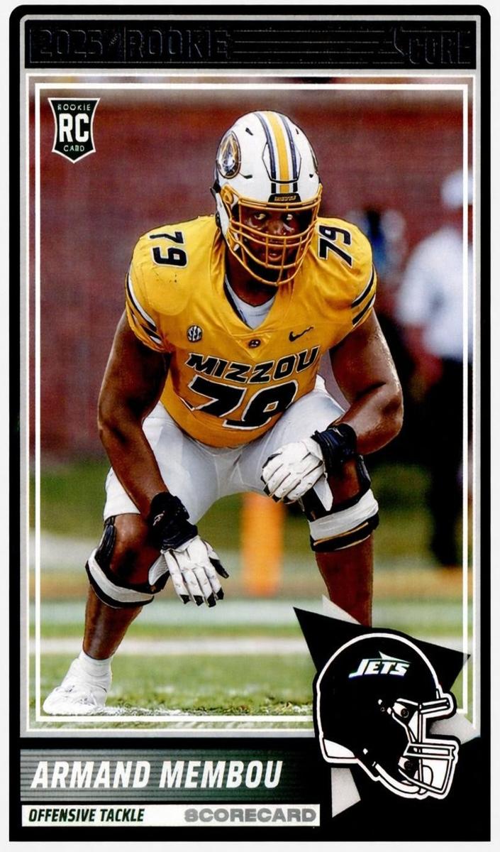 2025 Panini Score Football Scorecard Armand Membou #70