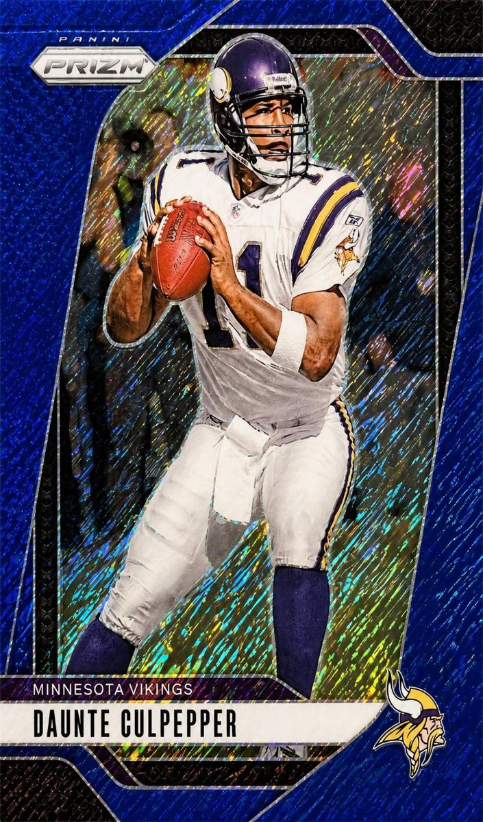 2024 Panini Prizm Football Blue Shimmer Daunte Culpepper #193