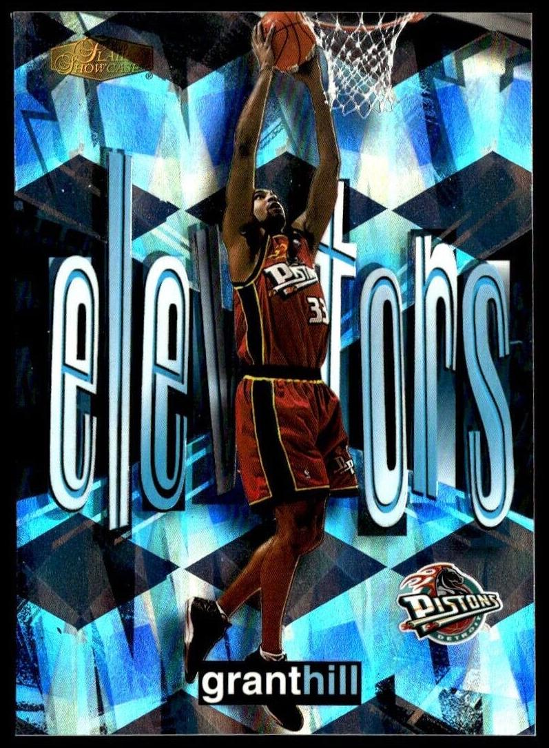 1999 Flair Showcase Basketball Grant Hill #5E
