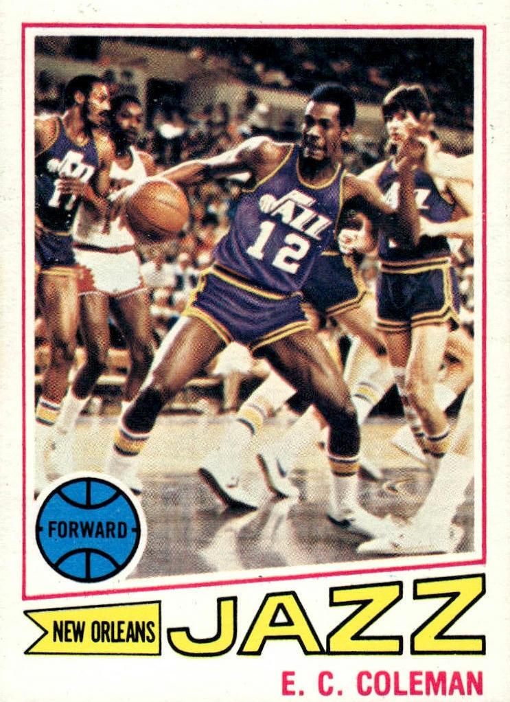 1977 Topps Basketball E.C. Coleman #123 PSA 7.5