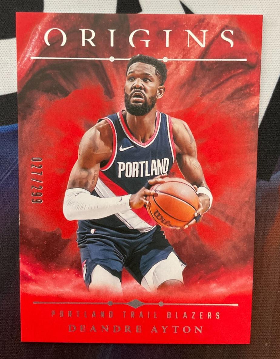 2024 Panini Origins Basketball Red Deandre Ayton #3