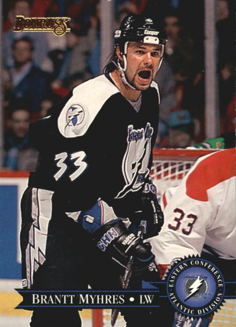 1995 Donruss Hockey Brantt Myhres #45