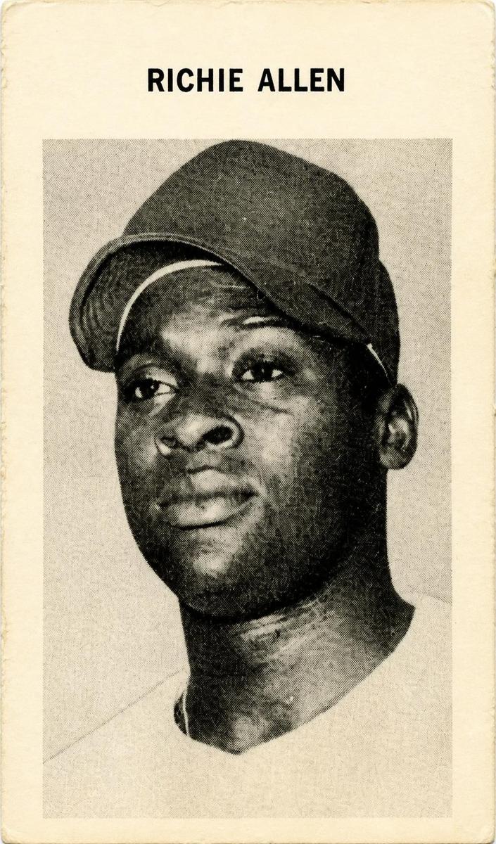 1972 Milton Bradley Baseball Richie Allen #NNO