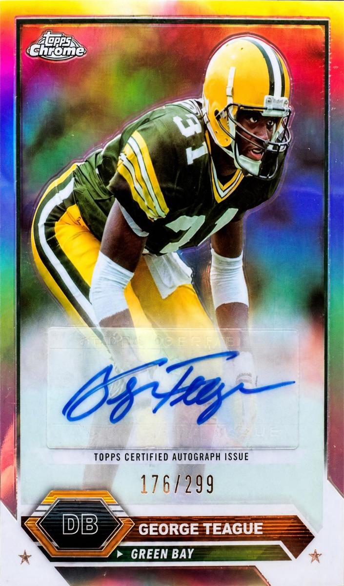 2023 Topps Composite Football Refractor George Teague #TCA-GT