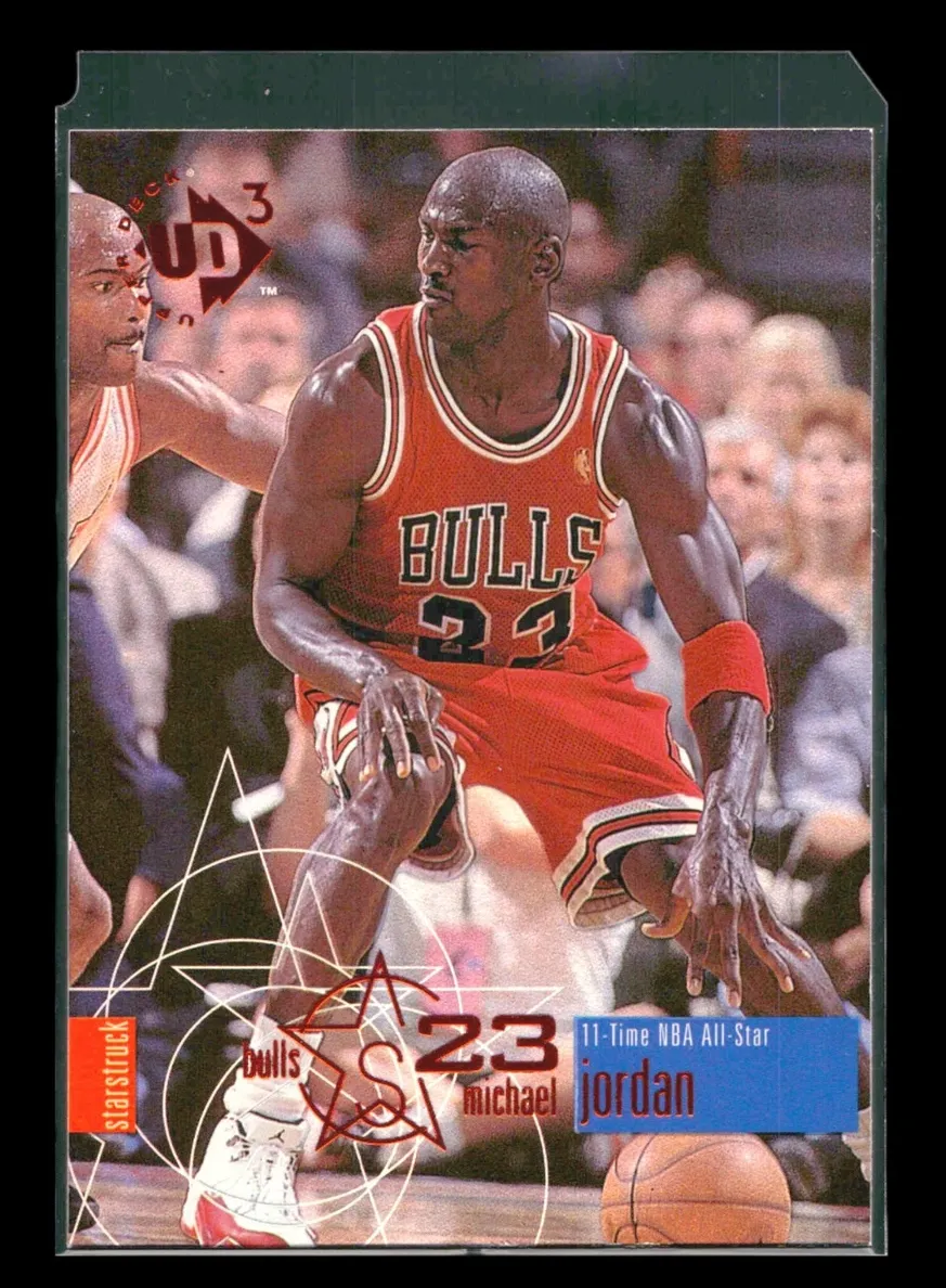 1997 UD3 Basketball Michael Jordan #23 RAW Ungraded