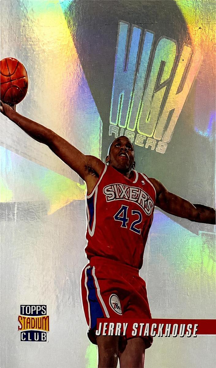 1996 Topps Stadium Club Basketball Jerry Stackhouse #HR9